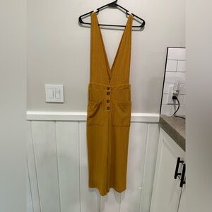 NWOT Sienna Sky Golden Knit Jumpsuit
